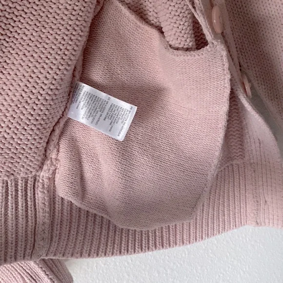 Final price🔥Rare Reiss Quinie Mesh Overlay Oversized Cardigan Sweater , XS/S - Picture 8 of 10